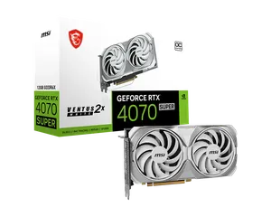 GeForce RTX 4070 SUPER 12G VENTUS 2X WHITE OC